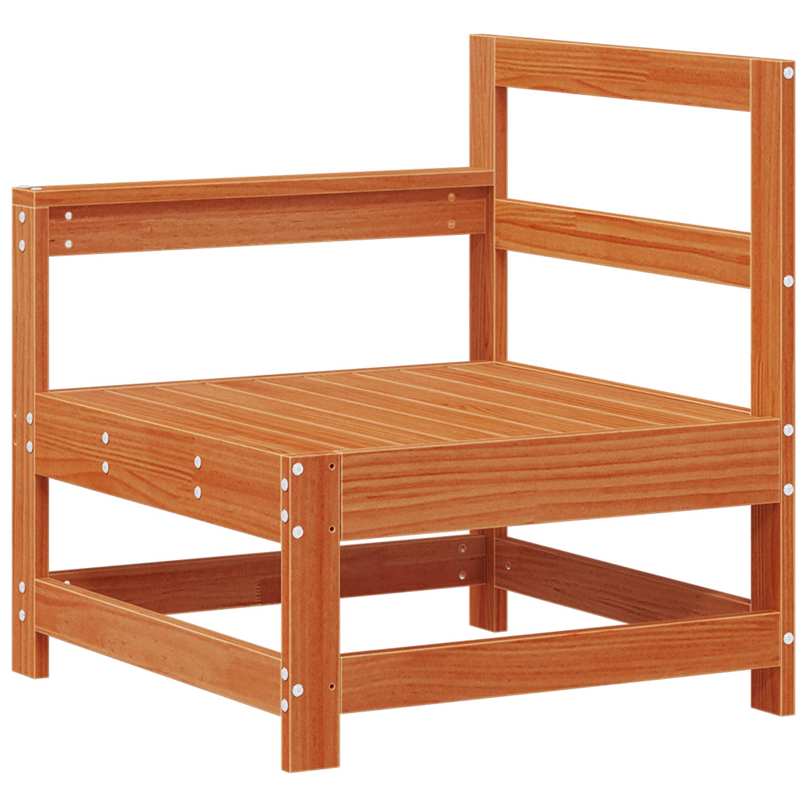 Ενοποιημένες καναπέδες Κερωμένο Καφέ 252 x 62 x 70,5 εκ