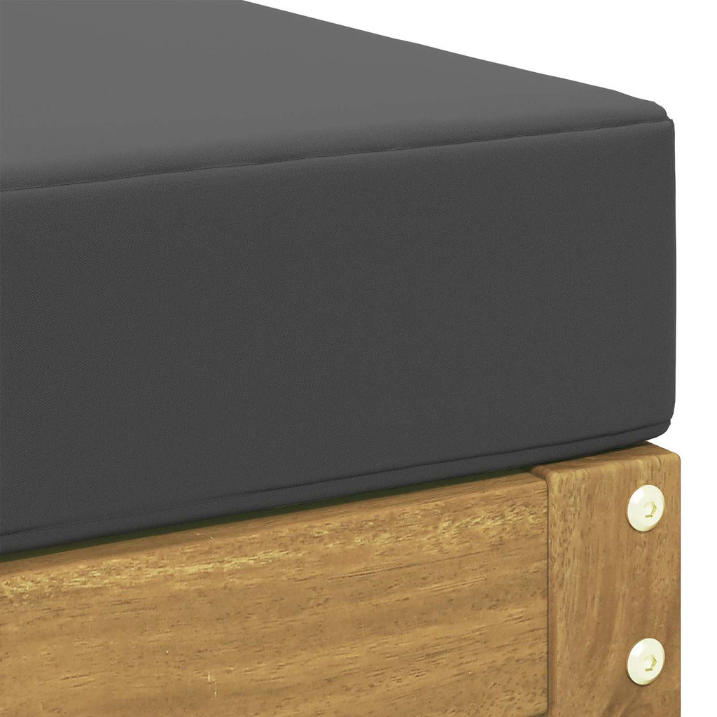Σειρά Καναπέ Εξωτερικού Άσπρο και Ανθρακί 115 x 43 x 45 εκ – εικόνα προϊόντος 5