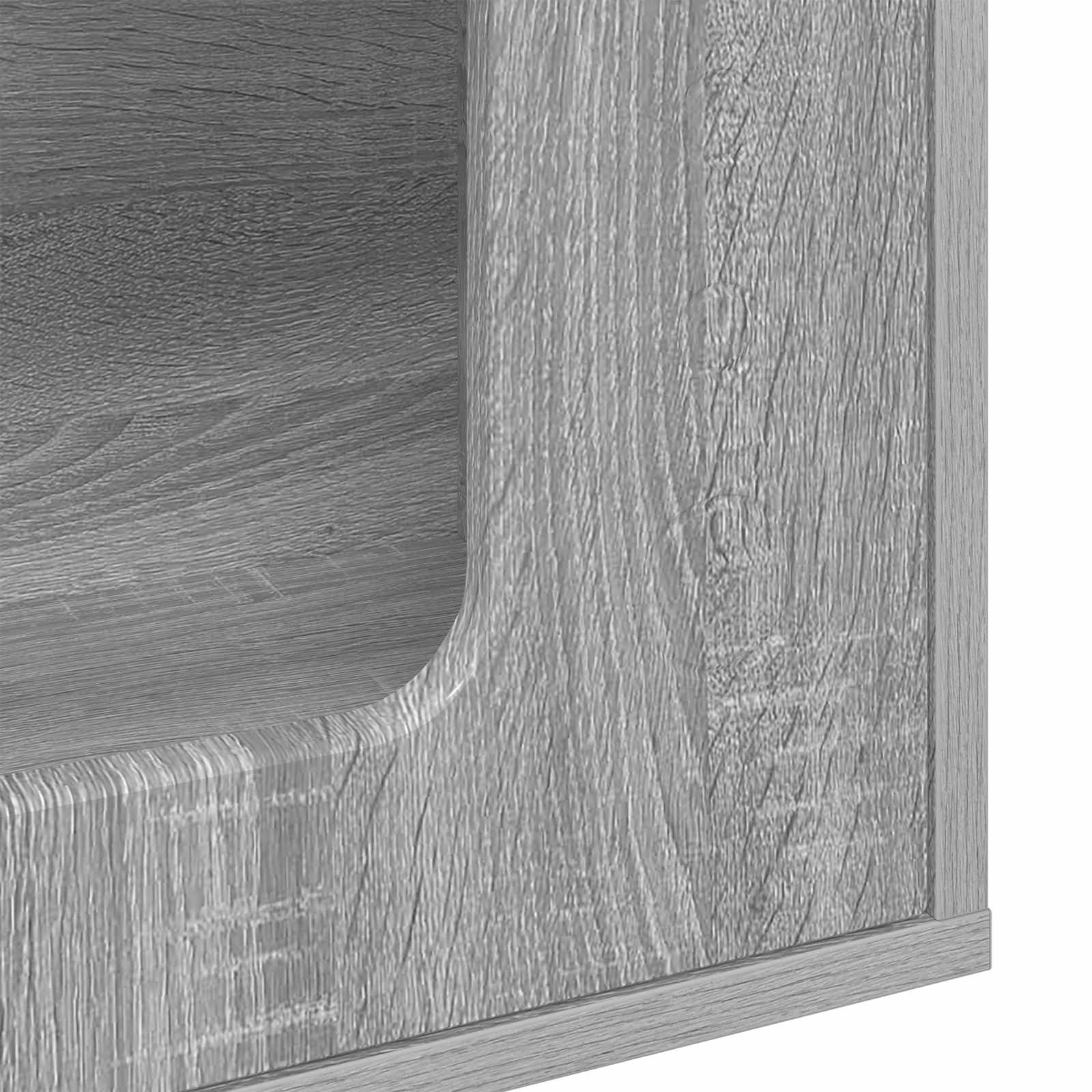 Σπίτι Γάτας Γκρίζο Σονομα 51 x 30 x 42,5 εκ Επεξεργασμένο Ξύλο