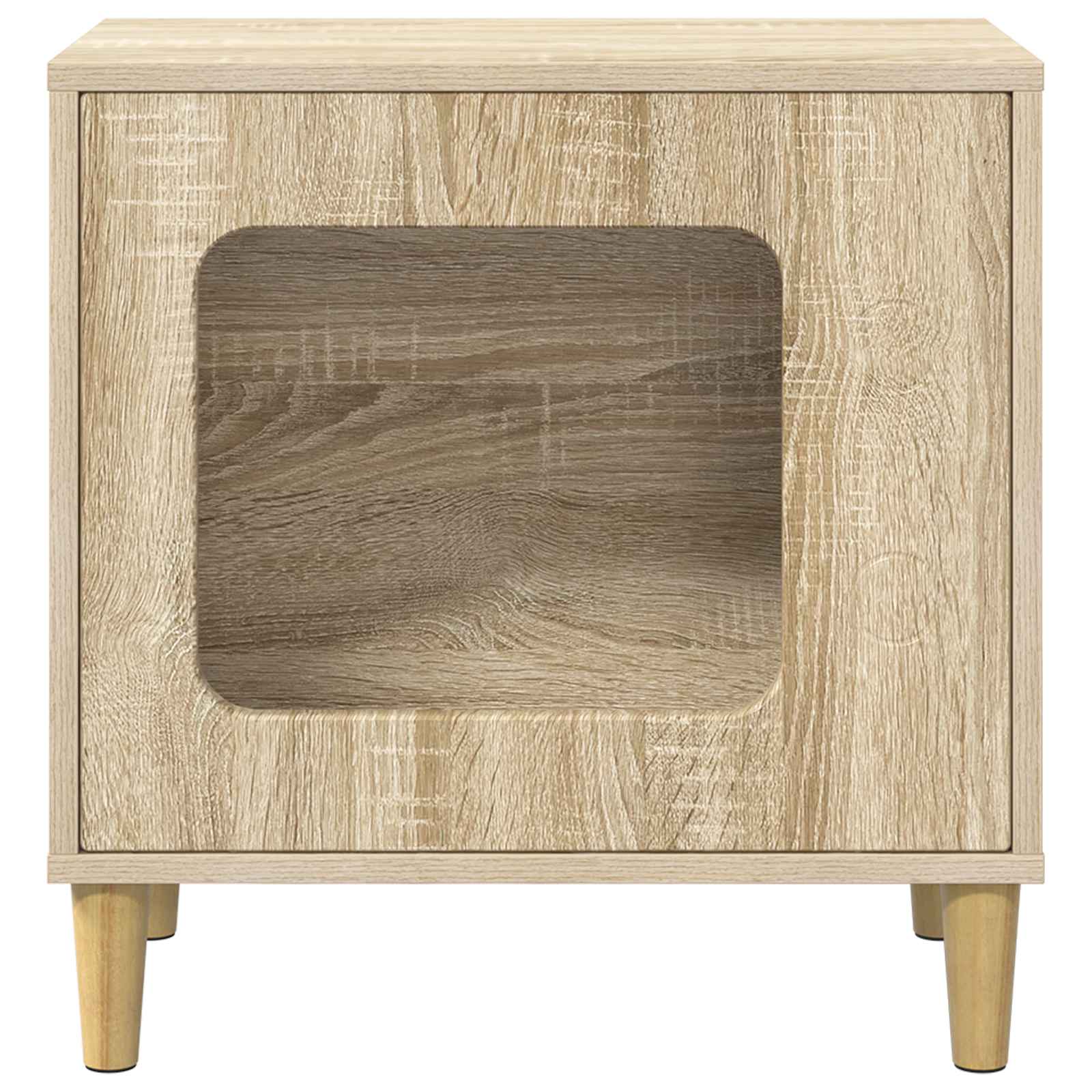 Σπίτι Γάτας Sonoma 51 x 30 x 52 εκ. Επεξεργασμένο Ξύλο