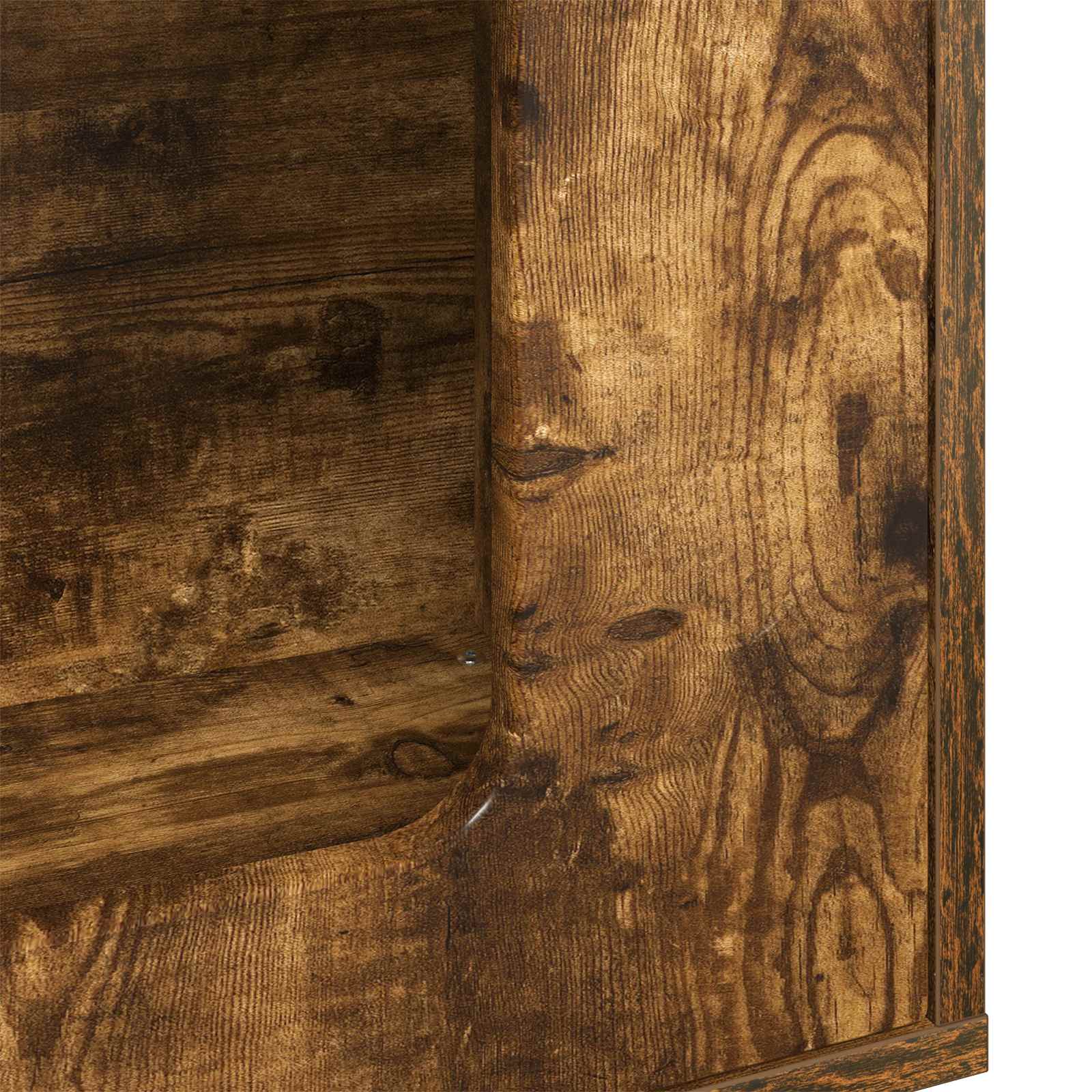 Σπίτι Γάτας Καπνισμένο Ξύλο Δρυός 51 x 30 x 52 εκ.
