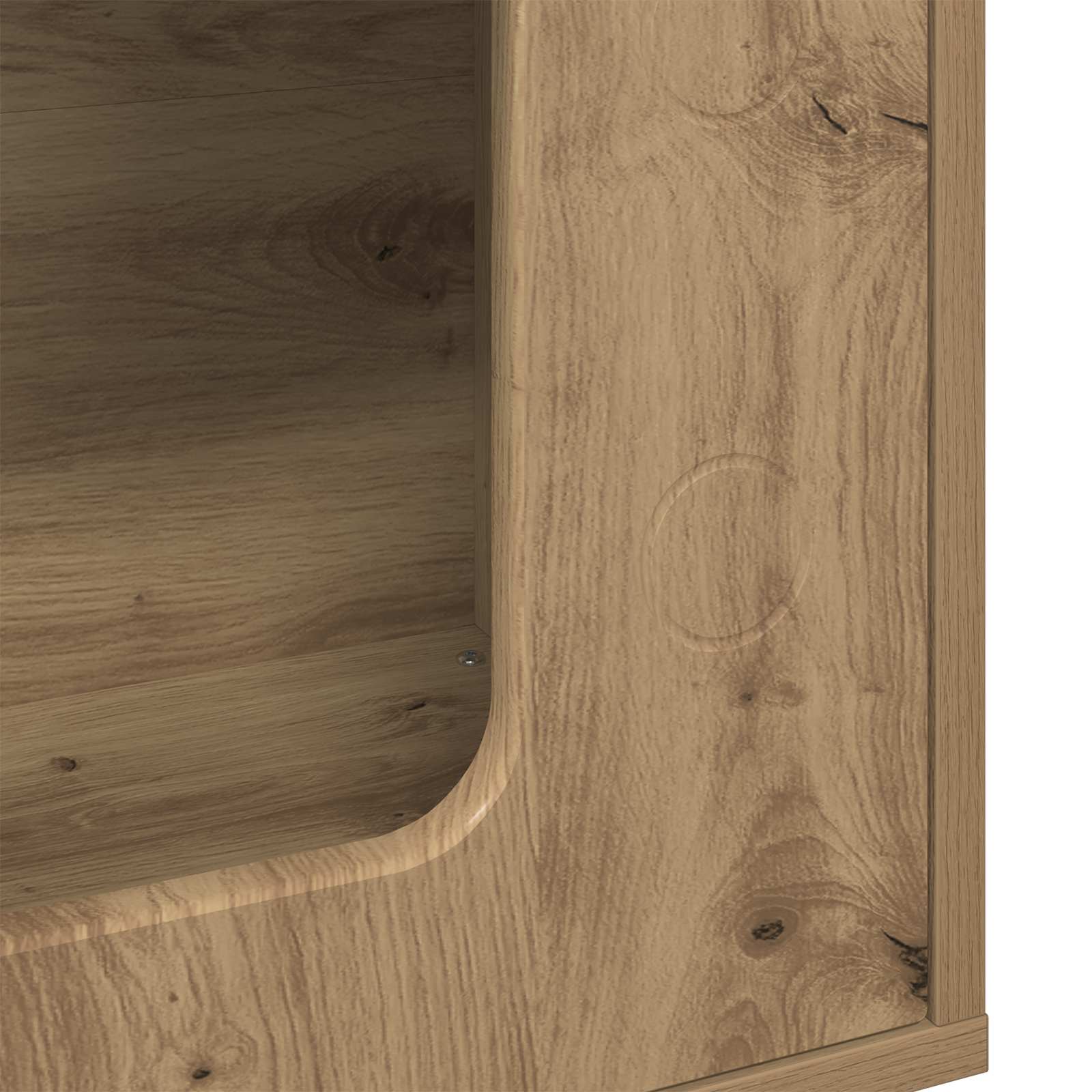 Σπίτι Γάτας Artisian Δρυς 51 x 30 x 52 εκ. Επεξεργασμένο Ξύλο