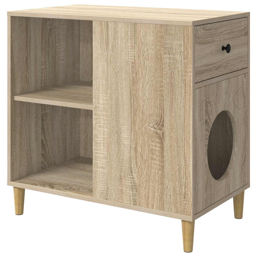 Σπίτι Γάτας Sonoma 72 x 42,5 x 70 εκ. Επεξεργασμένο Ξύλο