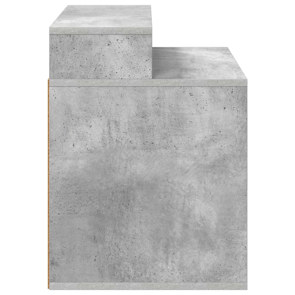 Σπίτι Γάτας Σκυρόδεμα 42,5 x 40 x 53,5 εκ Επεξεργασμένο Ξύλο
