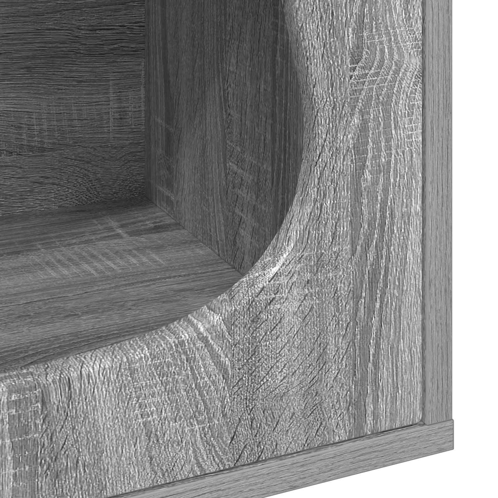 Σπίτι Γάτας Γκρι Sonoma 42,5 x 40 x 53,5 εκ Επεξεργασμένο Ξύλο