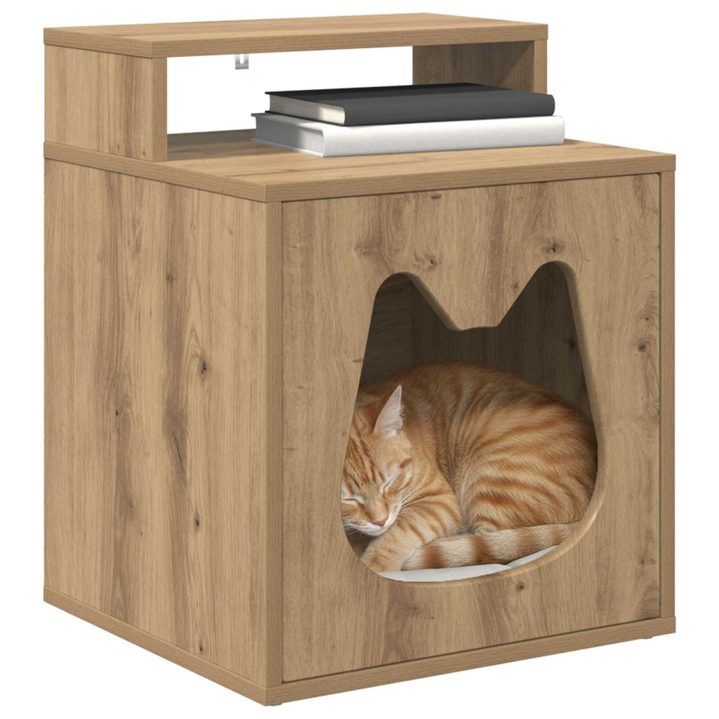 Σπίτι Γάτας Artisian Δρυς 42,5 x 40 x 53,5 εκ