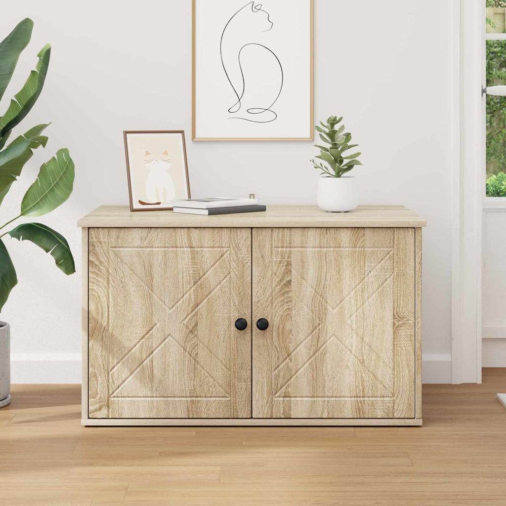 Σπίτι Γάτας Sonoma 85 x 55 x 50,5 εκ Επεξεργασμένο Ξύλο