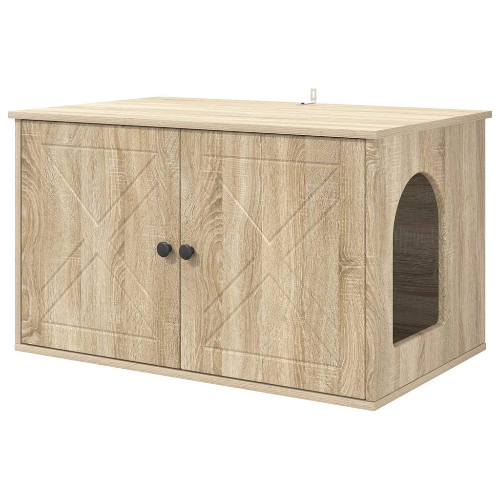 Σπίτι Γάτας Sonoma 85 x 55 x 50,5 εκ Επεξεργασμένο Ξύλο