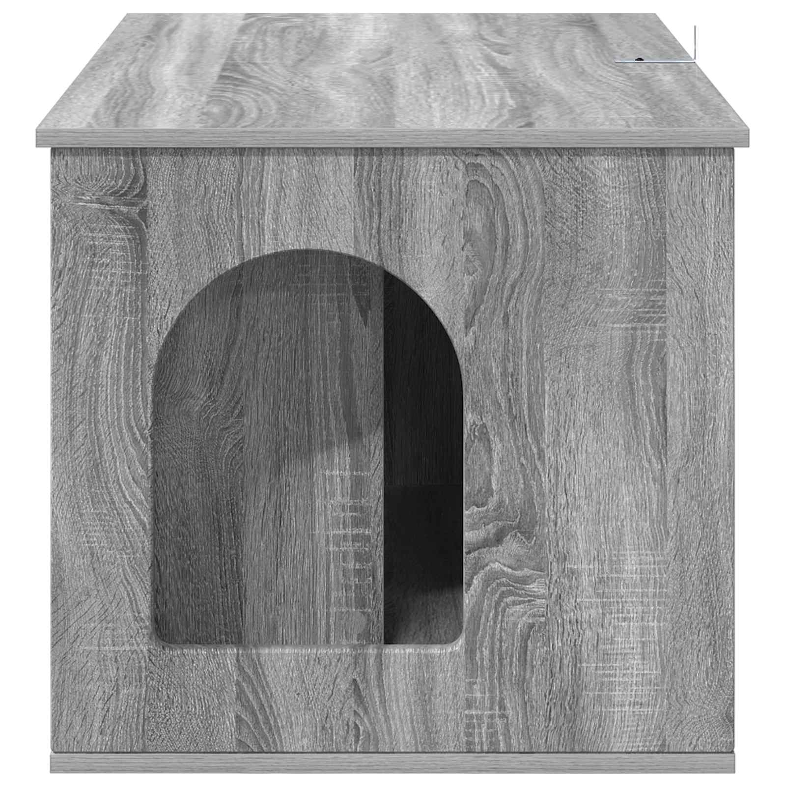 Σπίτι Γάτας Γκρι Sonoma 85 x 55 x 50,5 εκ Επεξεργασμένο Ξύλο