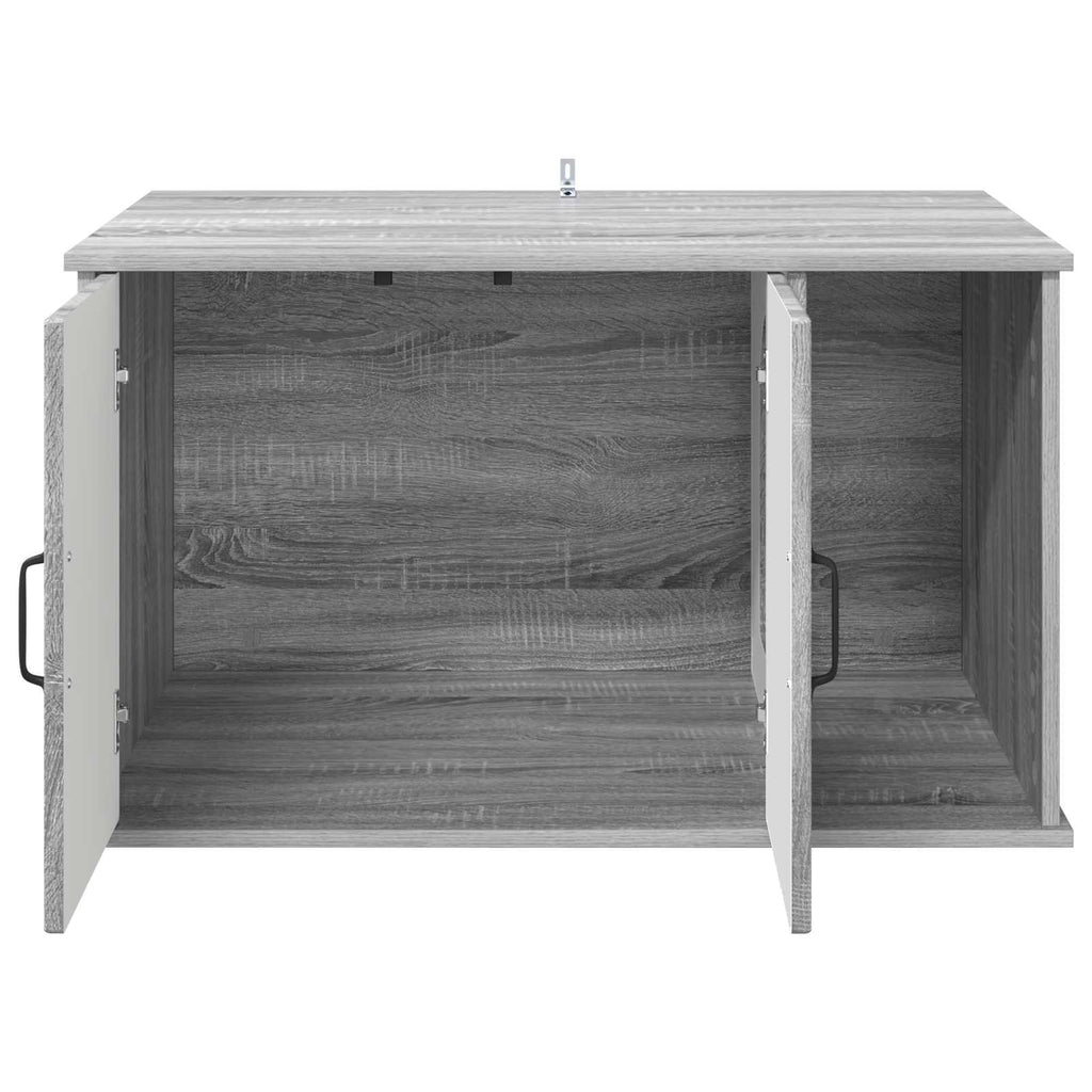 Σπίτι Γάτας Γκρι Sonoma 85 x 55 x 50,5 εκ Επεξεργασμένο Ξύλο