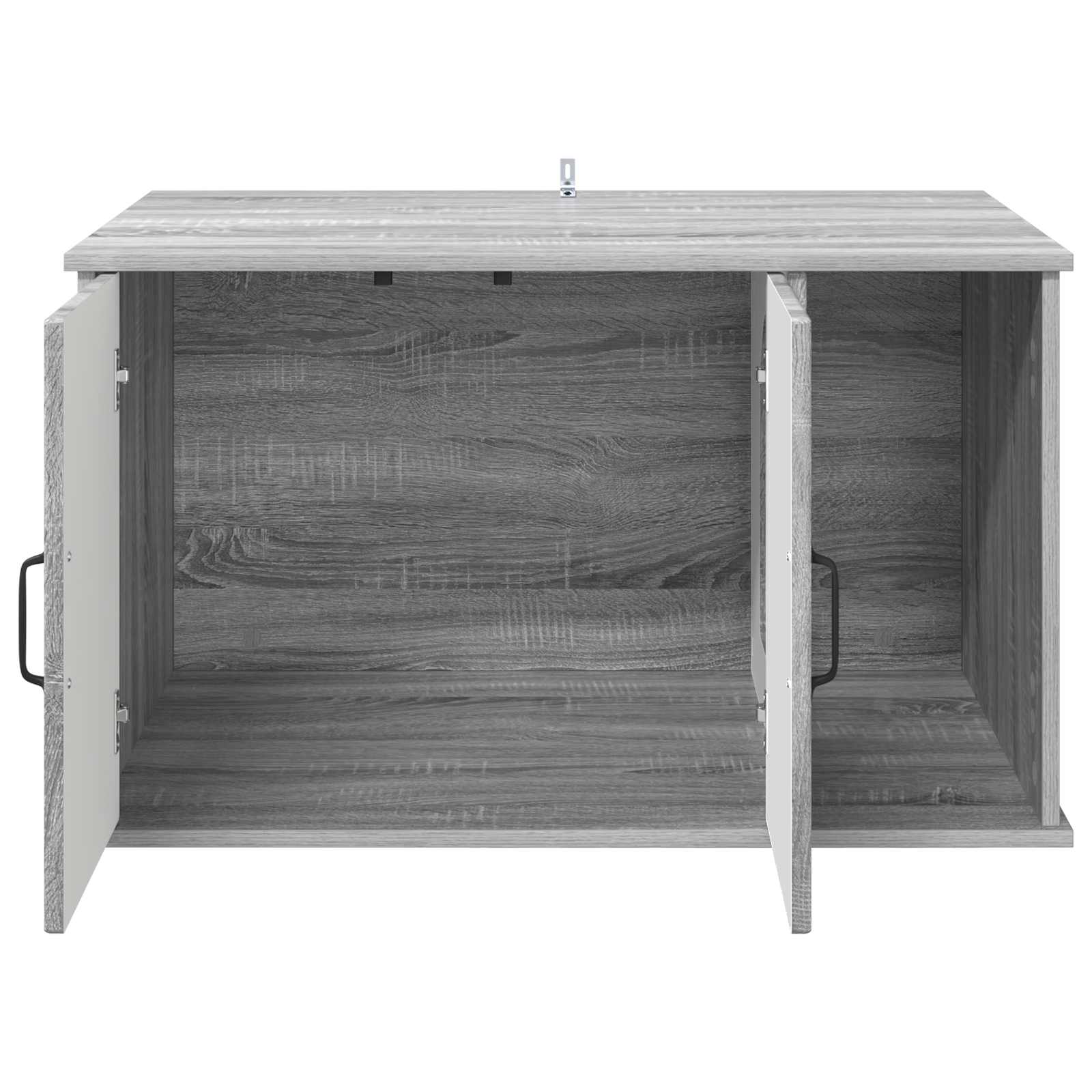 Σπίτι Γάτας Γκρι Sonoma 85 x 55 x 50,5 εκ Επεξεργασμένο Ξύλο