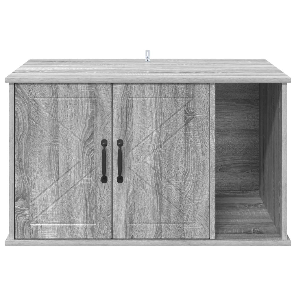 Σπίτι Γάτας Γκρι Sonoma 85 x 55 x 50,5 εκ Επεξεργασμένο Ξύλο