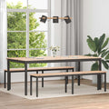 Τραπεζαρία Φυσικό 200 x 100 x 75 cm Στερεά ξυλεία πεύκου