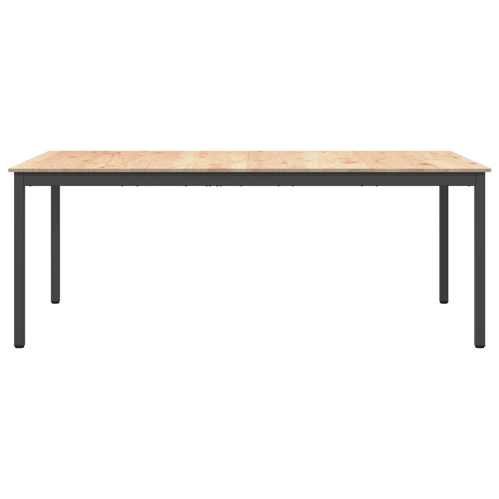 Τραπεζαρία Φυσικό 200 x 100 x 75 cm Στερεά ξυλεία πεύκου