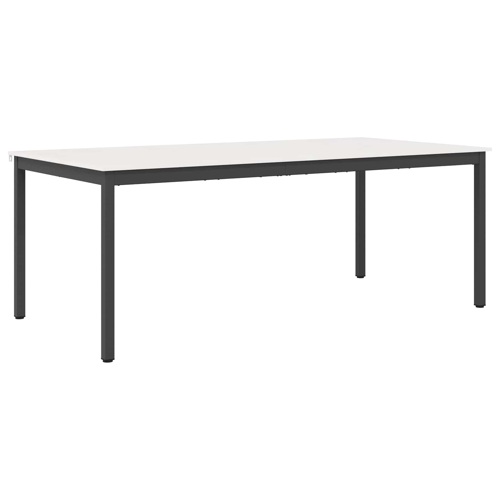 Τραπεζαρία Λευκό 200 x 100 x 75 cm Στερεά ξυλεία πεύκου