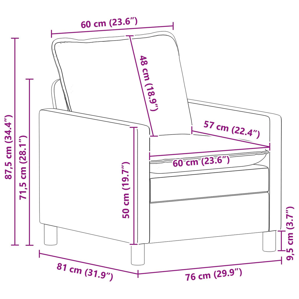 Σετ Καναπέ 2 τμχ. Σκούρο Πράσινο Ύφασμα