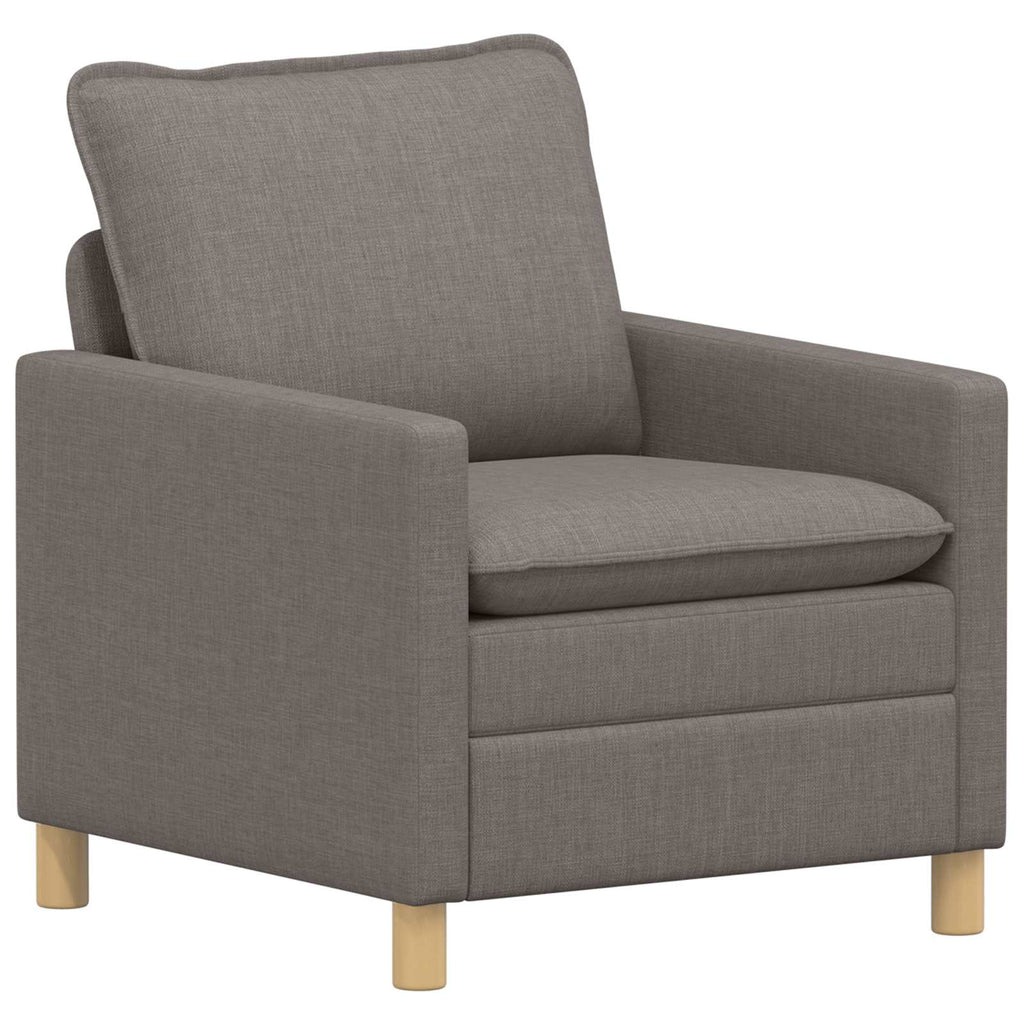 Καναπές Taupe 76 x 81 x 87,5 εκ Ύφασμα