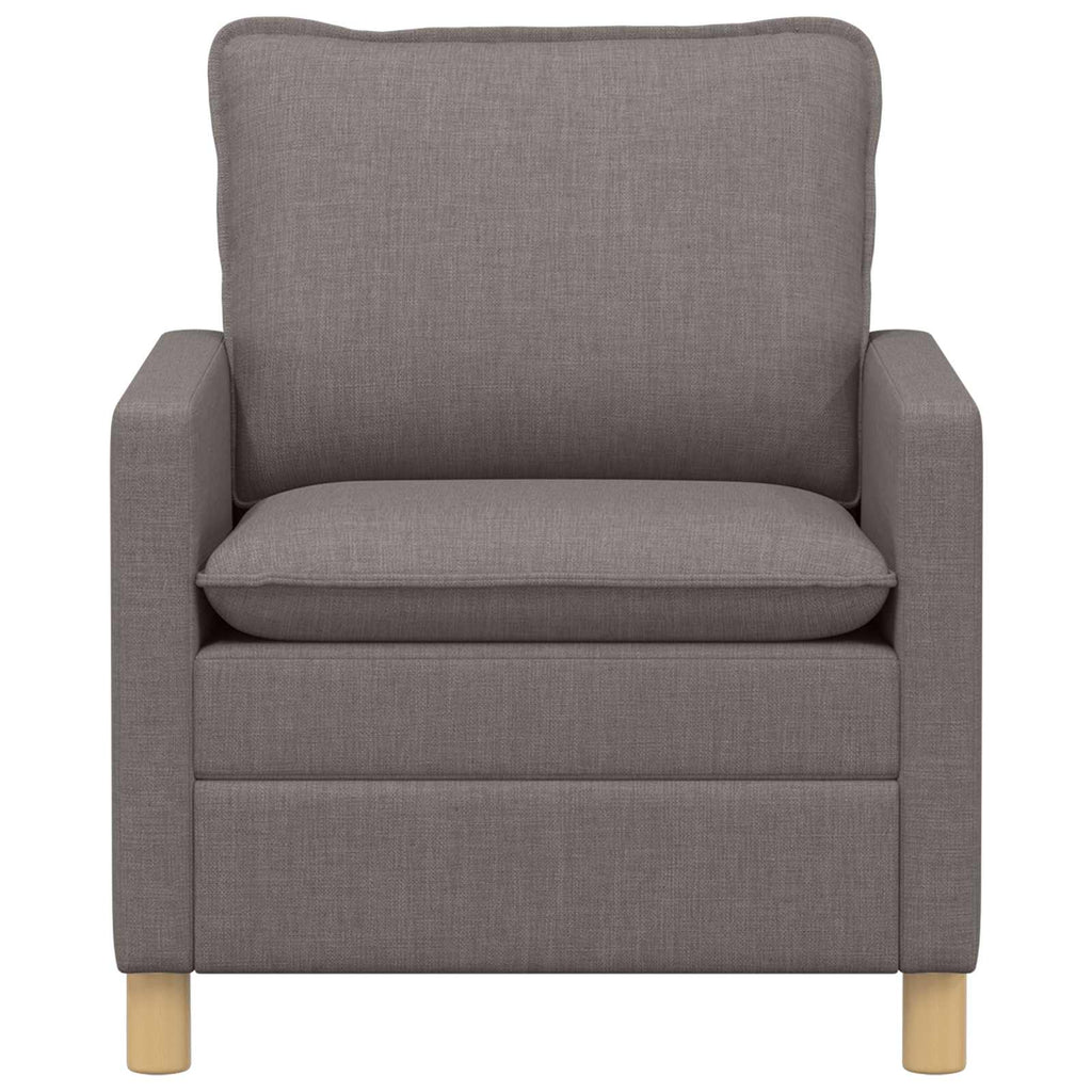 Καναπές Taupe 76 x 81 x 87,5 εκ Ύφασμα