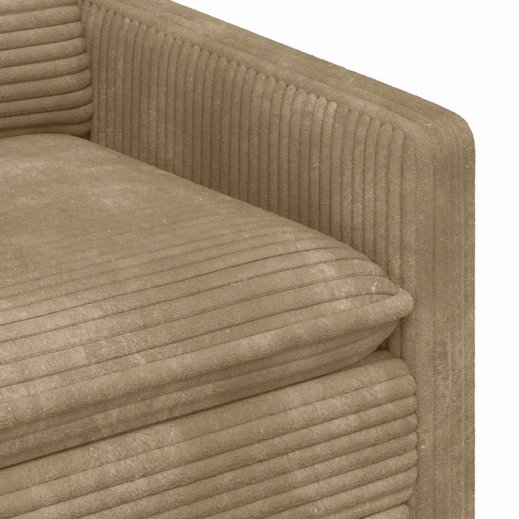 Καναπές Taupe 76 x 81 x 87,5 εκ Πολυεστέρας