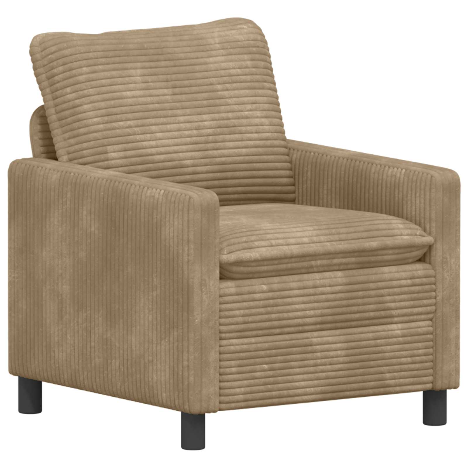 Καναπές Taupe 76 x 81 x 87,5 εκ Πολυεστέρας