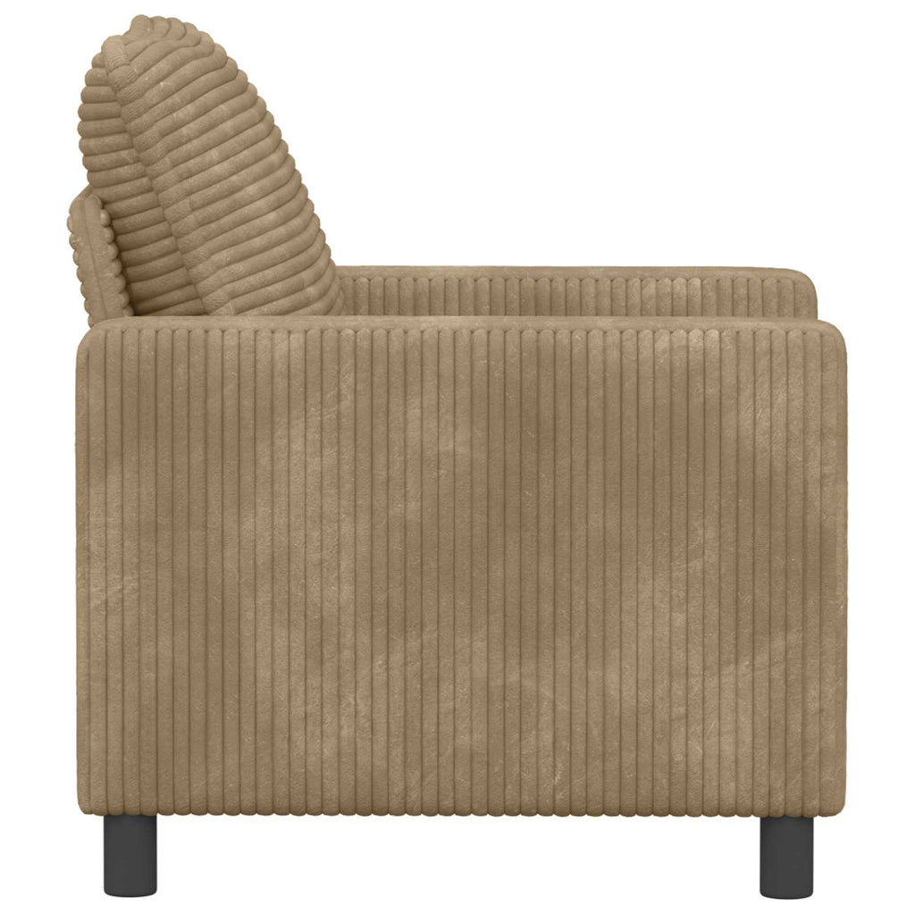 Καναπές Taupe 76 x 81 x 87,5 εκ Πολυεστέρας