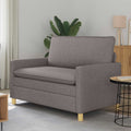 Καναπές Taupe 126 x 81 x 87,5 εκ Ύφασμα