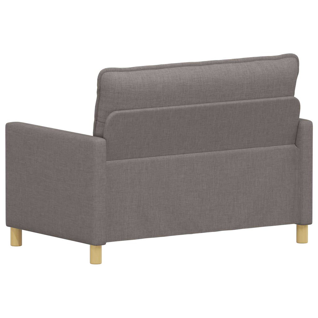 Καναπές Taupe 126 x 81 x 87,5 εκ Ύφασμα