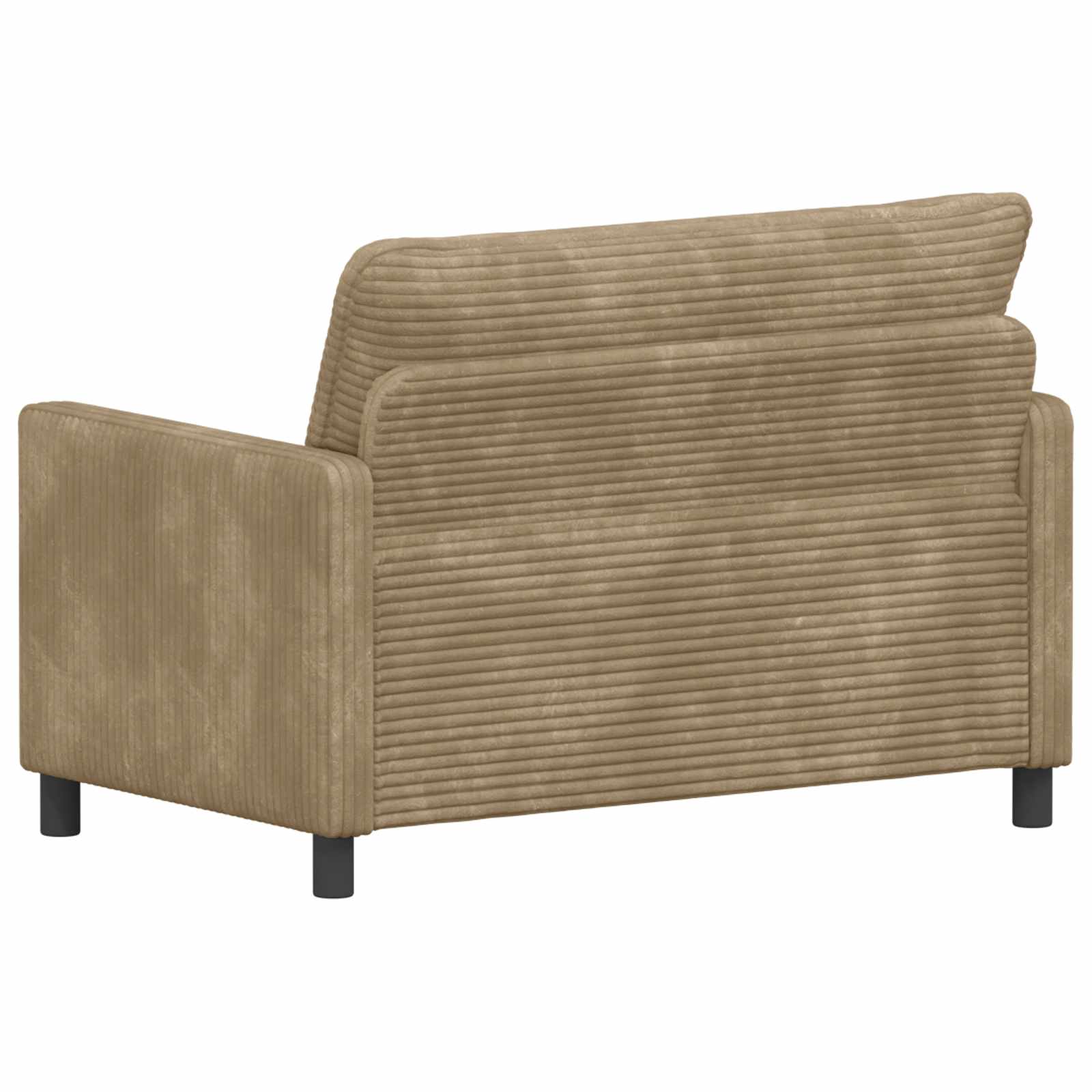 Καναπές Taupe 126 x 81 x 87,5 εκ Πολυεστέρας