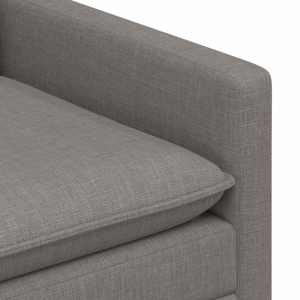 Καναπές Taupe 156 x 81 x 87,5 εκ Ύφασμα