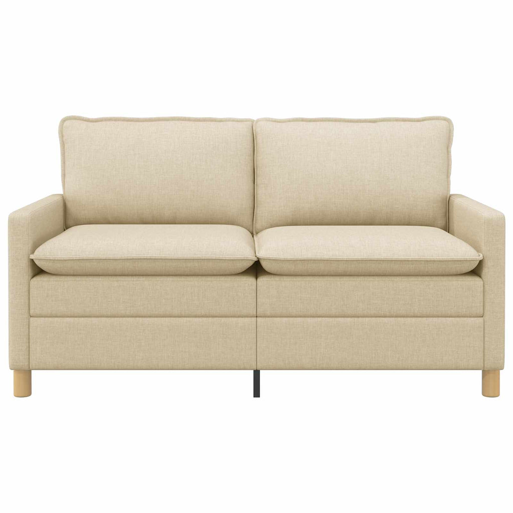 Καναπές Κρεμ 156 x 81 x 87,5 εκ Ύφασμα