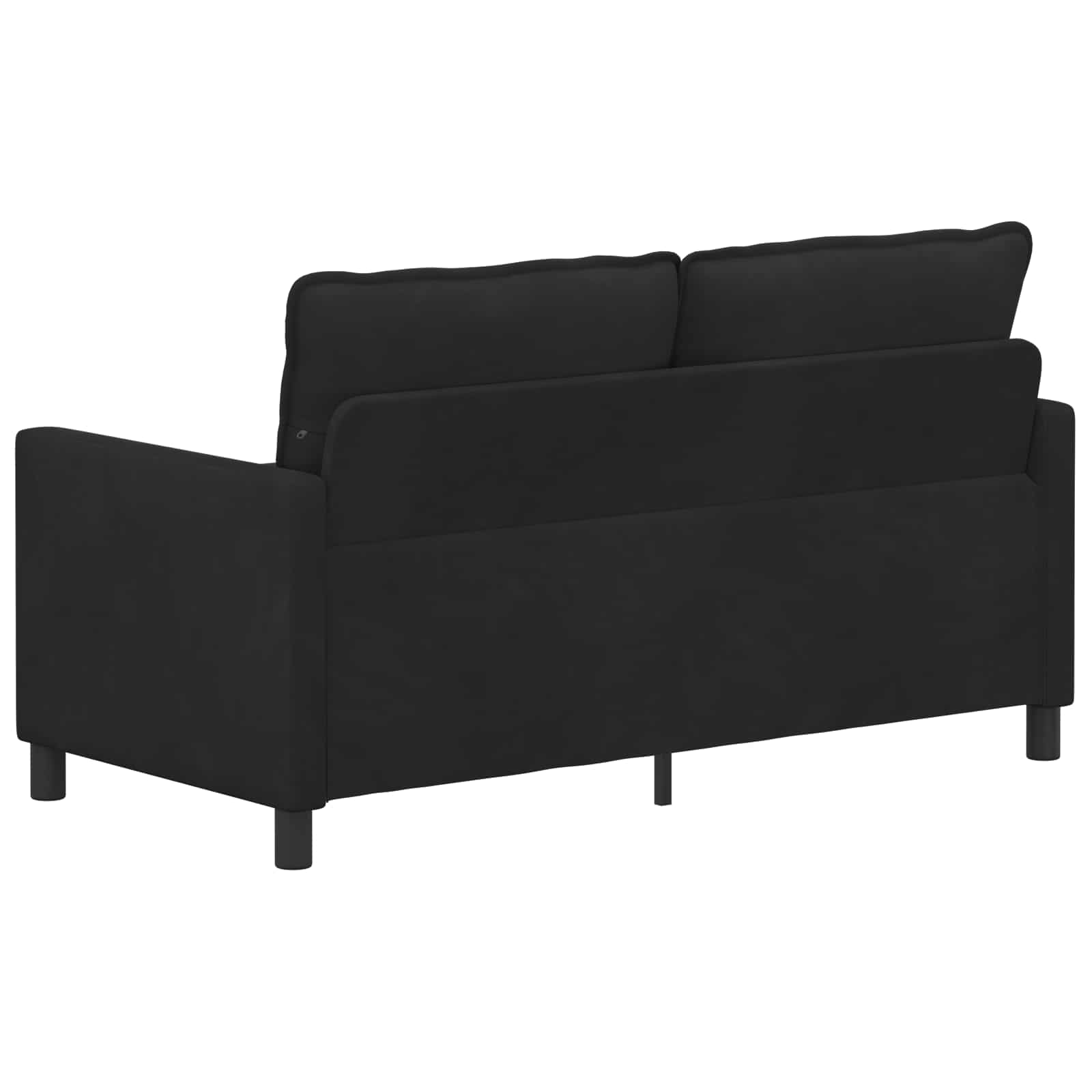 Καναπές Μαύρο 156 x 81 x 87,5 εκ Βελούδο