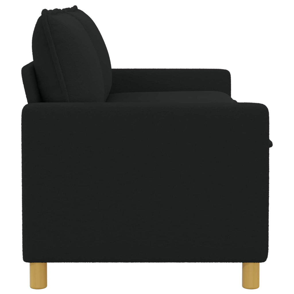 Καναπές Μαύρο 156 x 81 x 87,5 εκ Ύφασμα