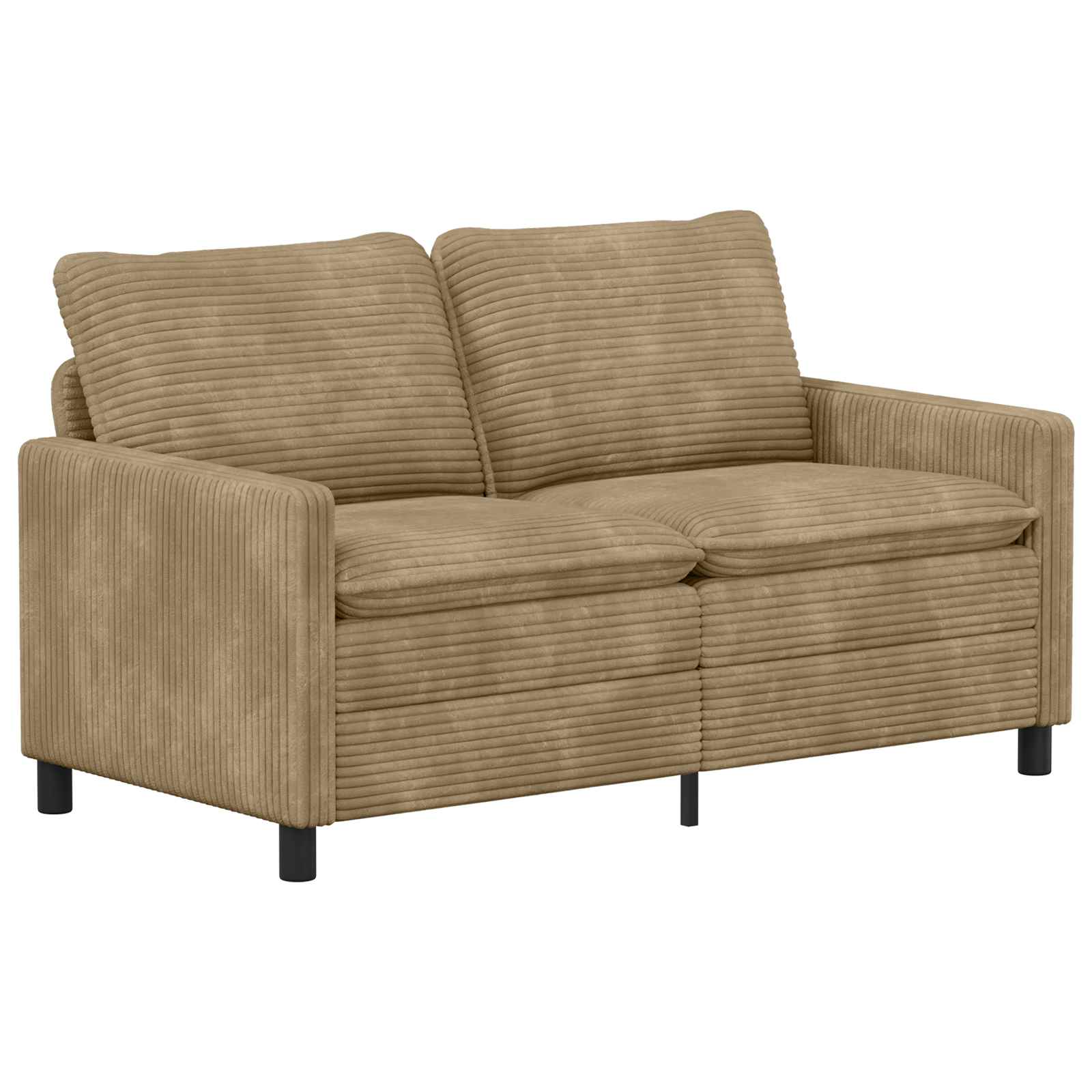 Καναπές Taupe 156 x 81 x 87,5 εκ Πολυεστέρας