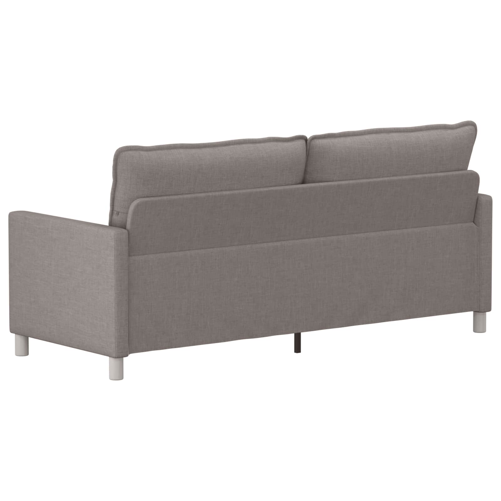 Καναπές Taupe 196 x 81 x 87,5 εκ. Ύφασμα