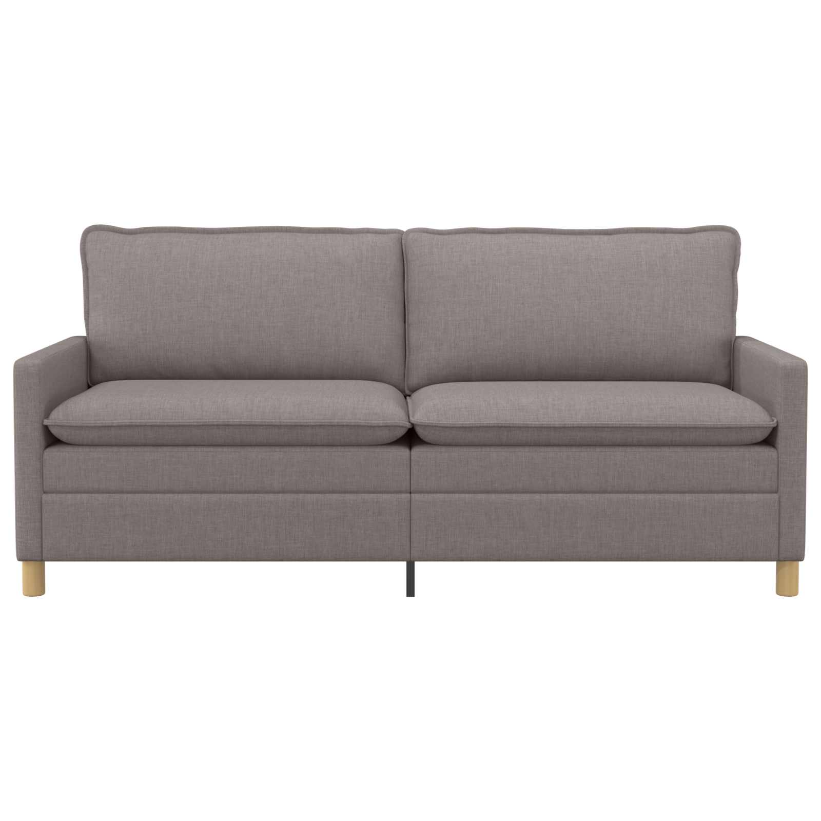 Καναπές Taupe 196 x 81 x 87,5 εκ. Ύφασμα