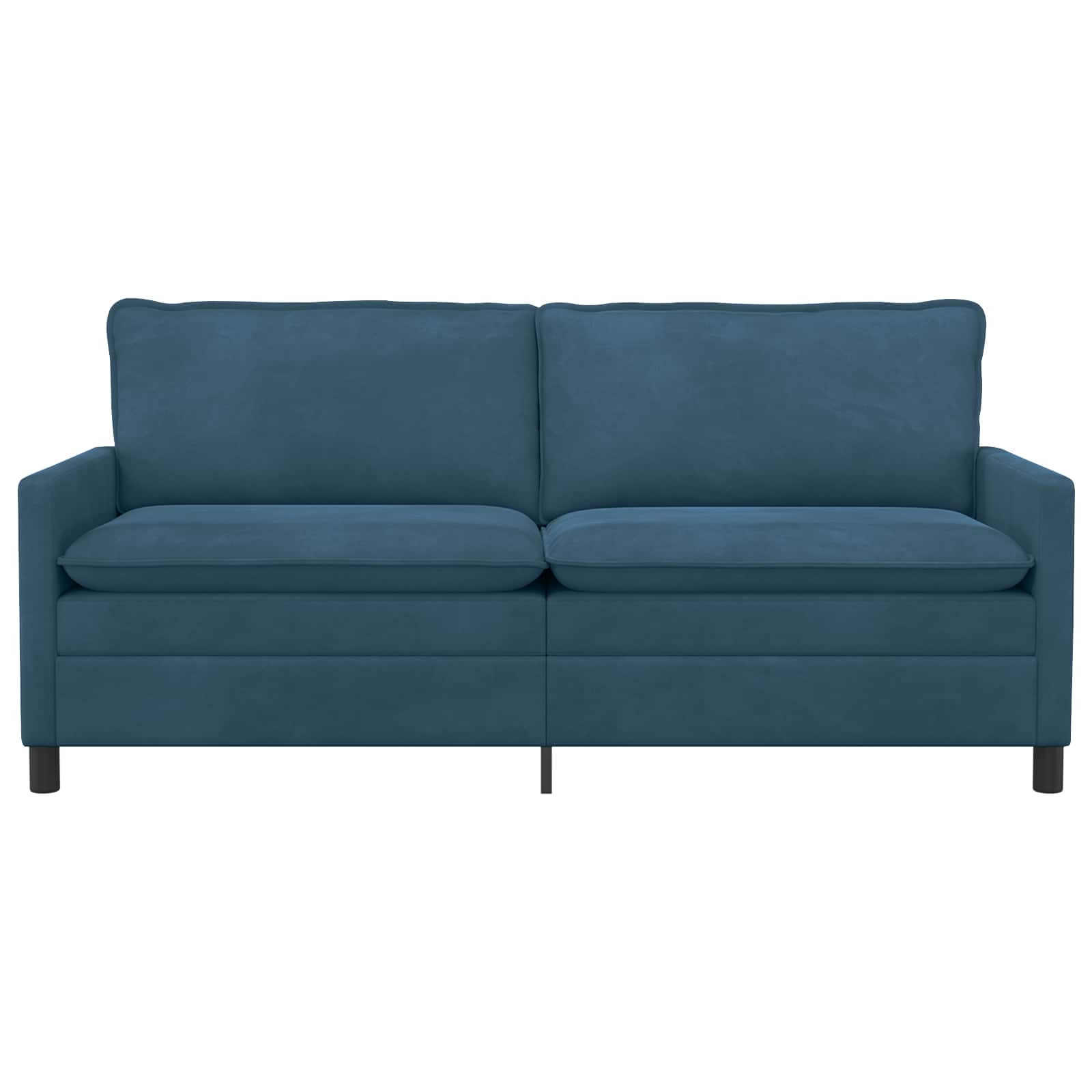 Καναπές Μπλε 196 x 81 x 87,5 εκ. Βελούδο