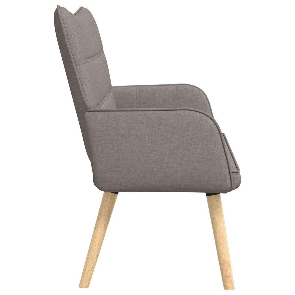 Καναπές 2 ατόμων Taupe 115 x 61 x 87 εκ. Ύφασμα