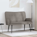 Καναπές 2 ατόμων Taupe 115 x 61 x 87 εκ. Ύφασμα