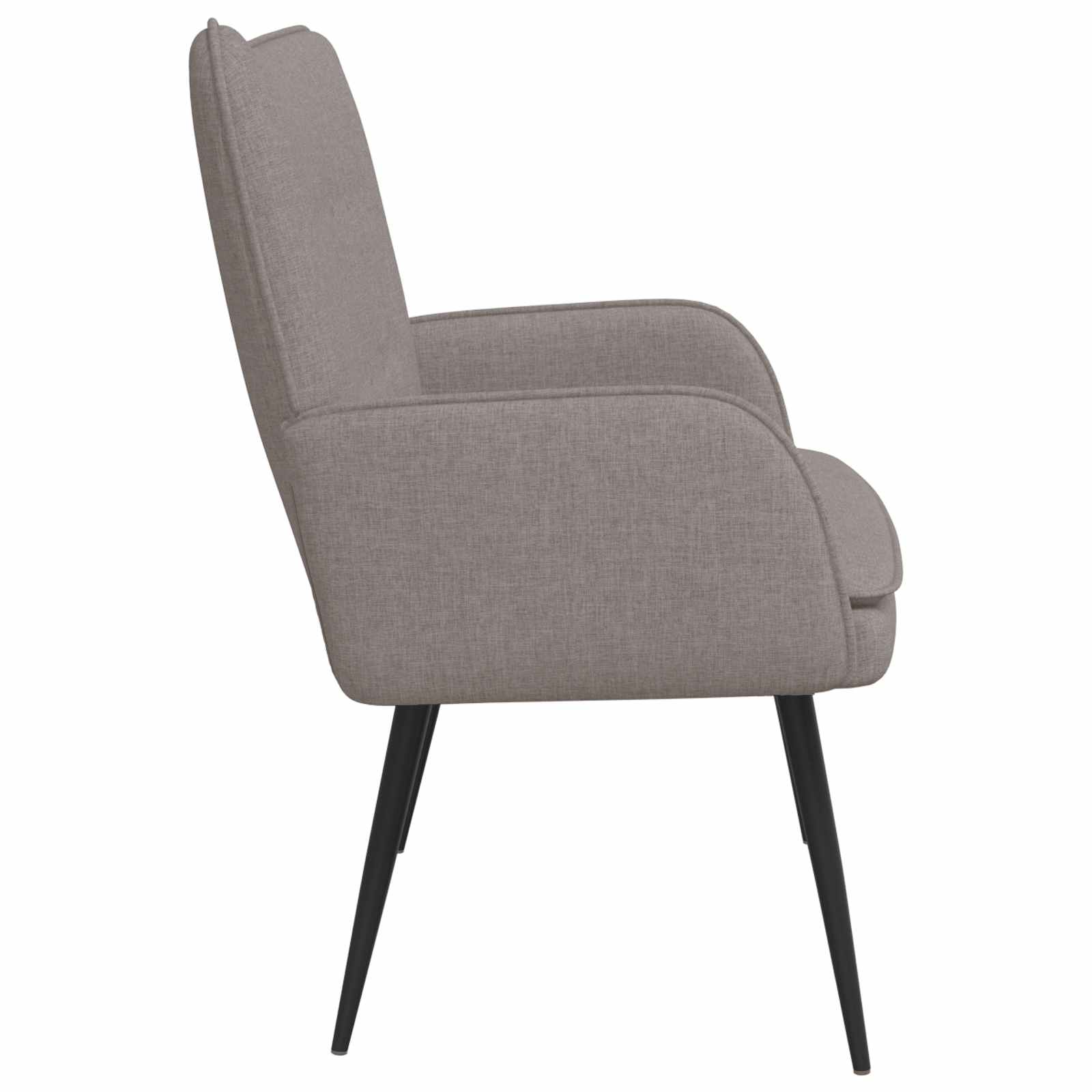 Καναπές 2 ατόμων Taupe 115 x 61 x 87 εκ. Ύφασμα