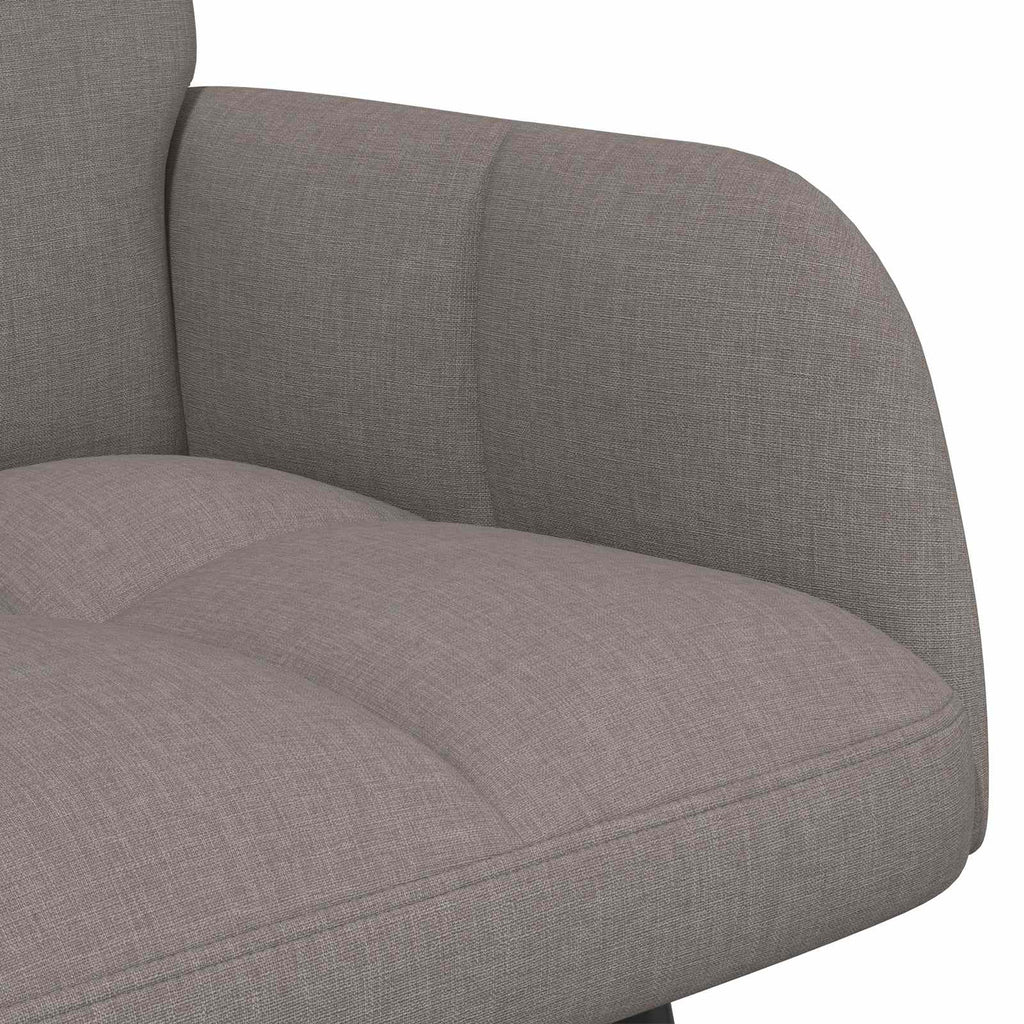 Καναπές 2 ατόμων Taupe 115 x 61 x 87 εκ. Ύφασμα