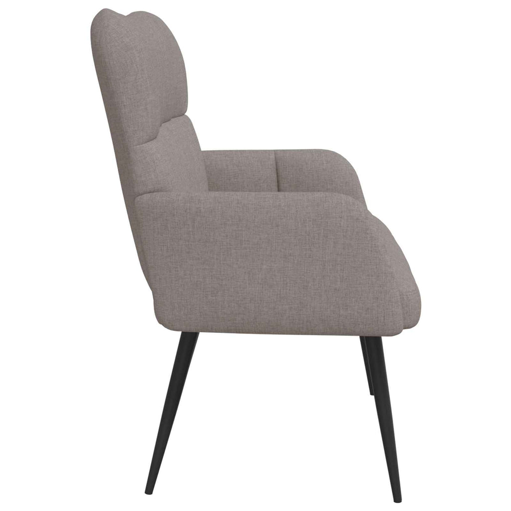 Καναπές 2 ατόμων Taupe 115 x 61 x 87 εκ. Ύφασμα