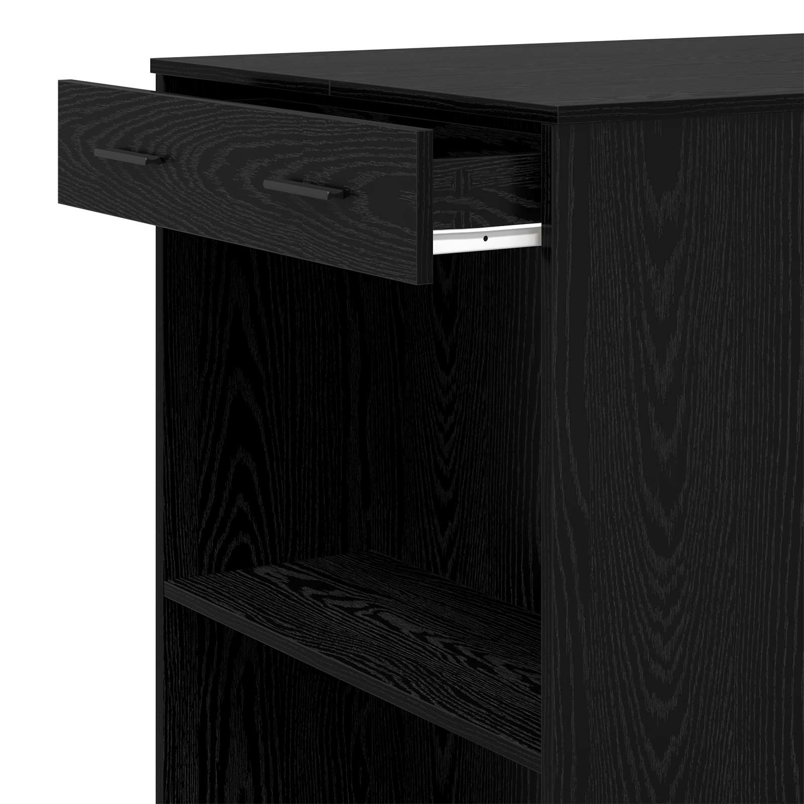 Τραπέζι μπαρ 102 x 70 x 103,5 εκ Επεξεργασμένο Ξύλο Μαύρη Οξυά