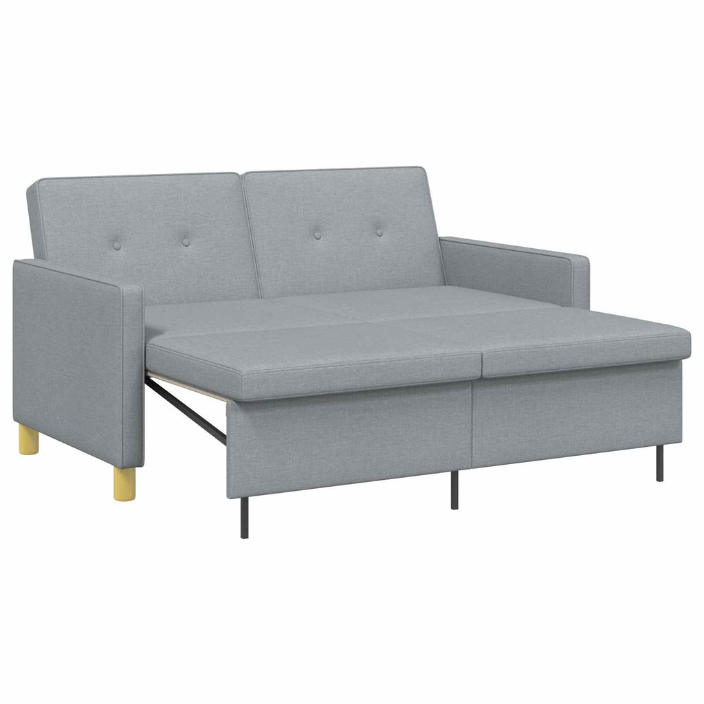 Καναπές Κρεβάτι Ανοιχτό γκρι 154 x 94,5 x 80,5 εκ