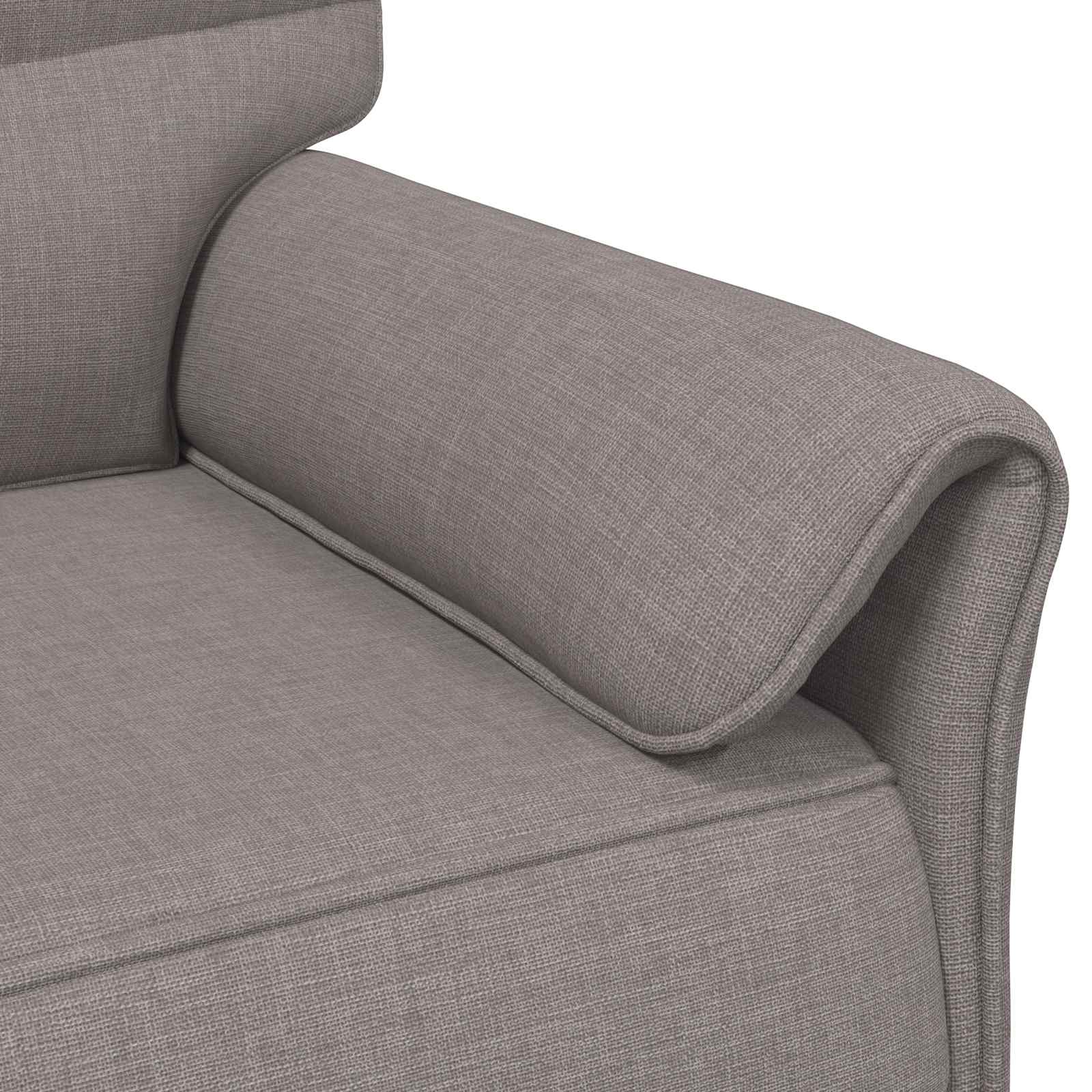 Καναπές 1-θέσιος Taupe 88 x 83 x 95 εκ