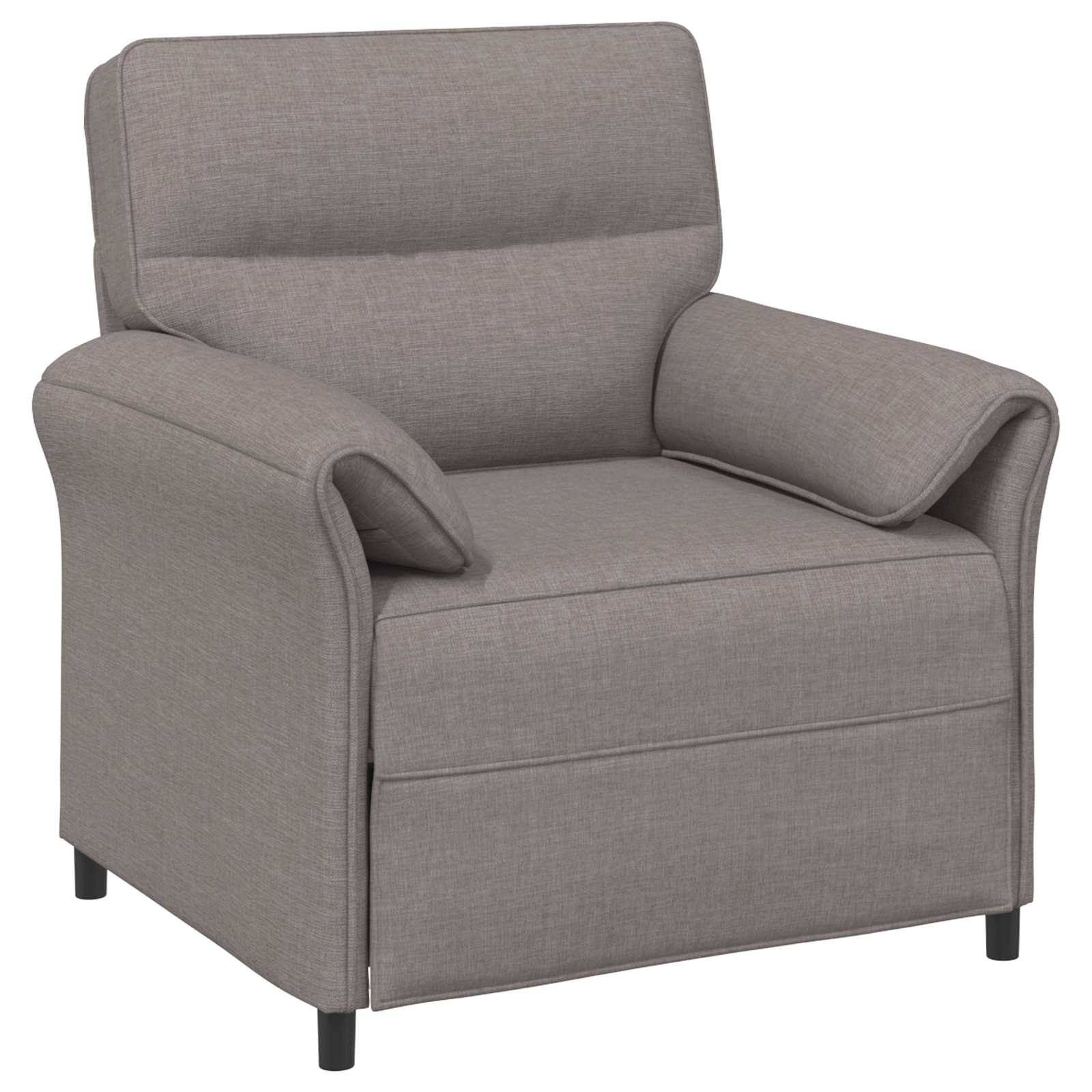 Καναπές 1-θέσιος Taupe 88 x 83 x 95 εκ