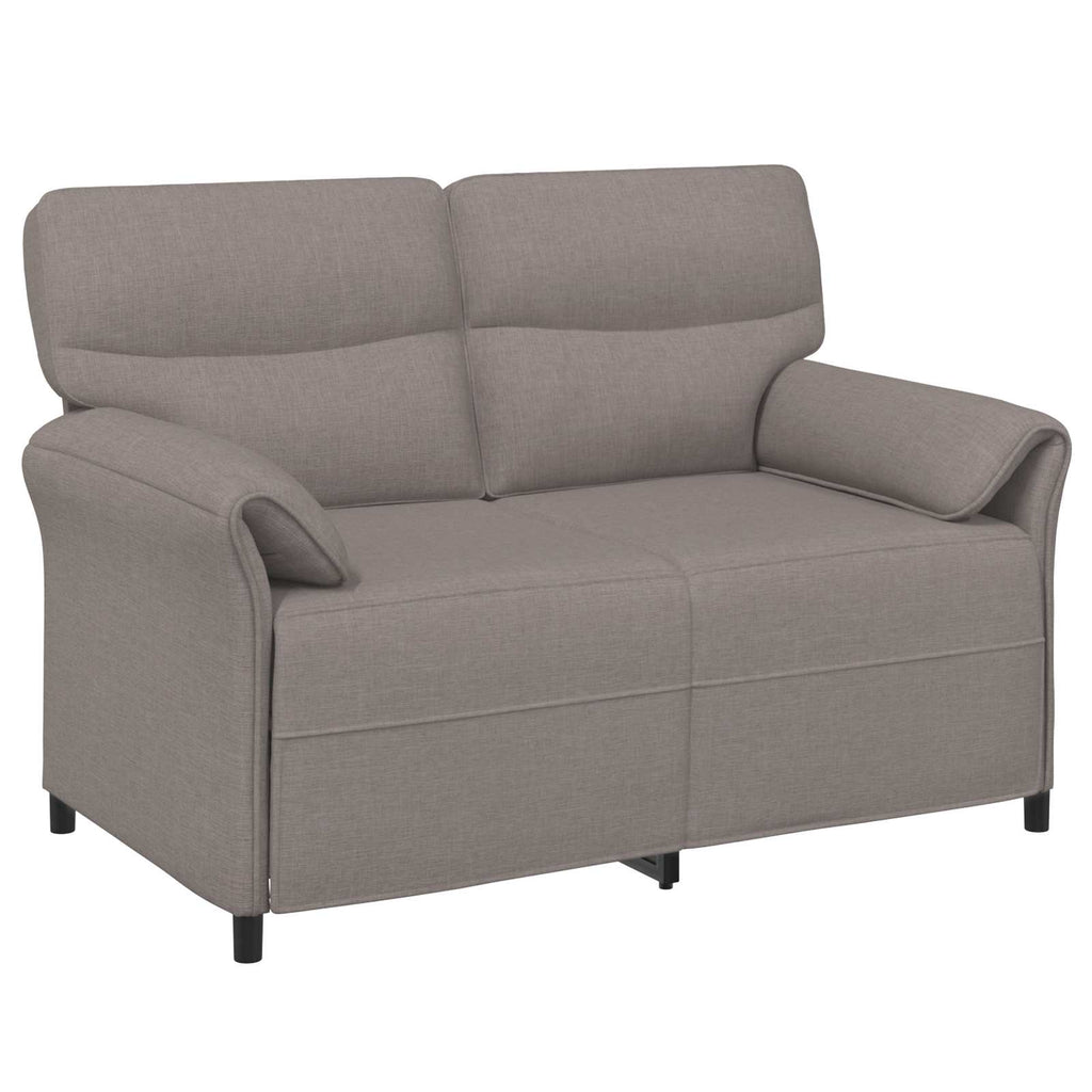 Καναπές 2 ατόμων Taupe 138 x 83 x 95 εκ