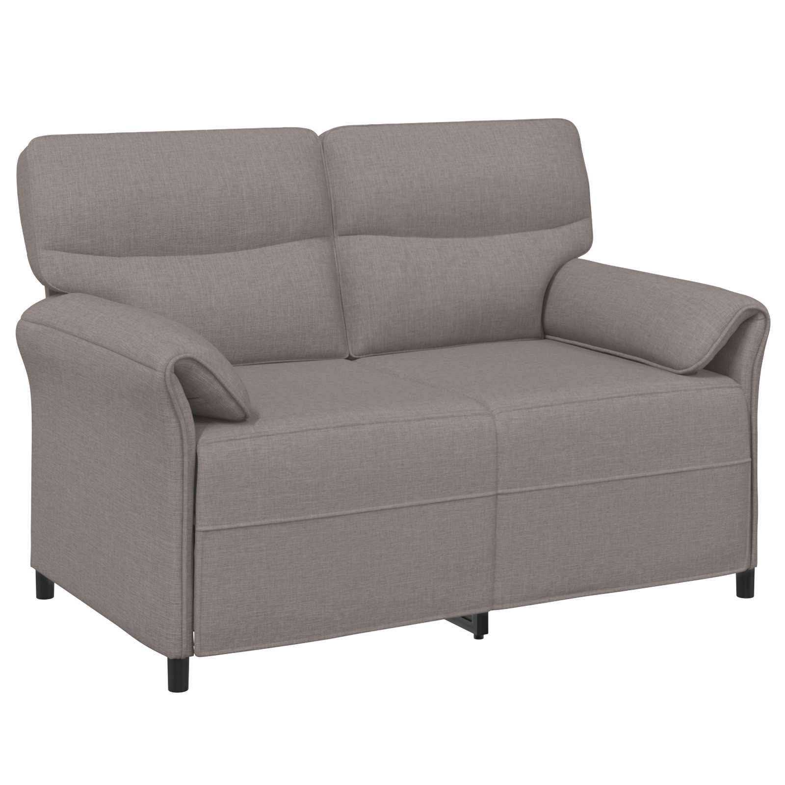 Καναπές 2 ατόμων Taupe 138 x 83 x 95 εκ