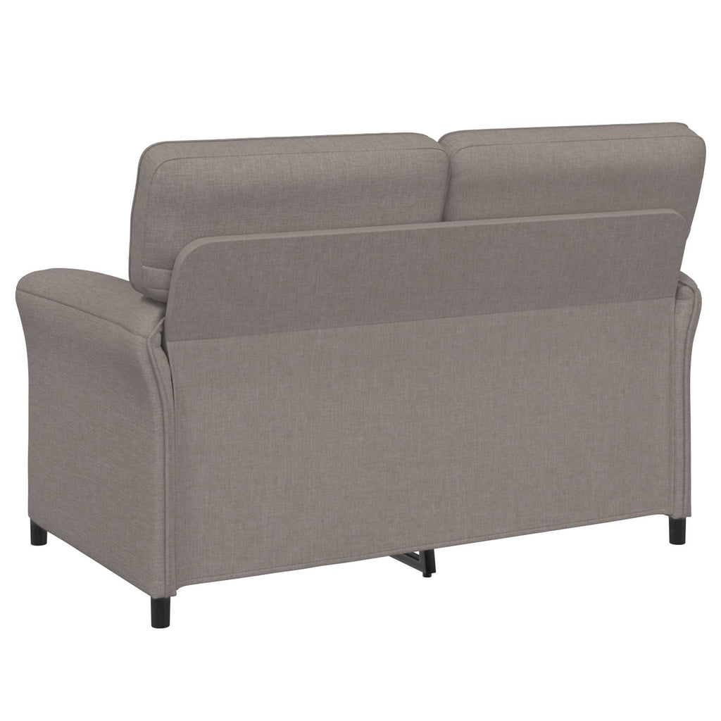 Καναπές 2 ατόμων Taupe 138 x 83 x 95 εκ