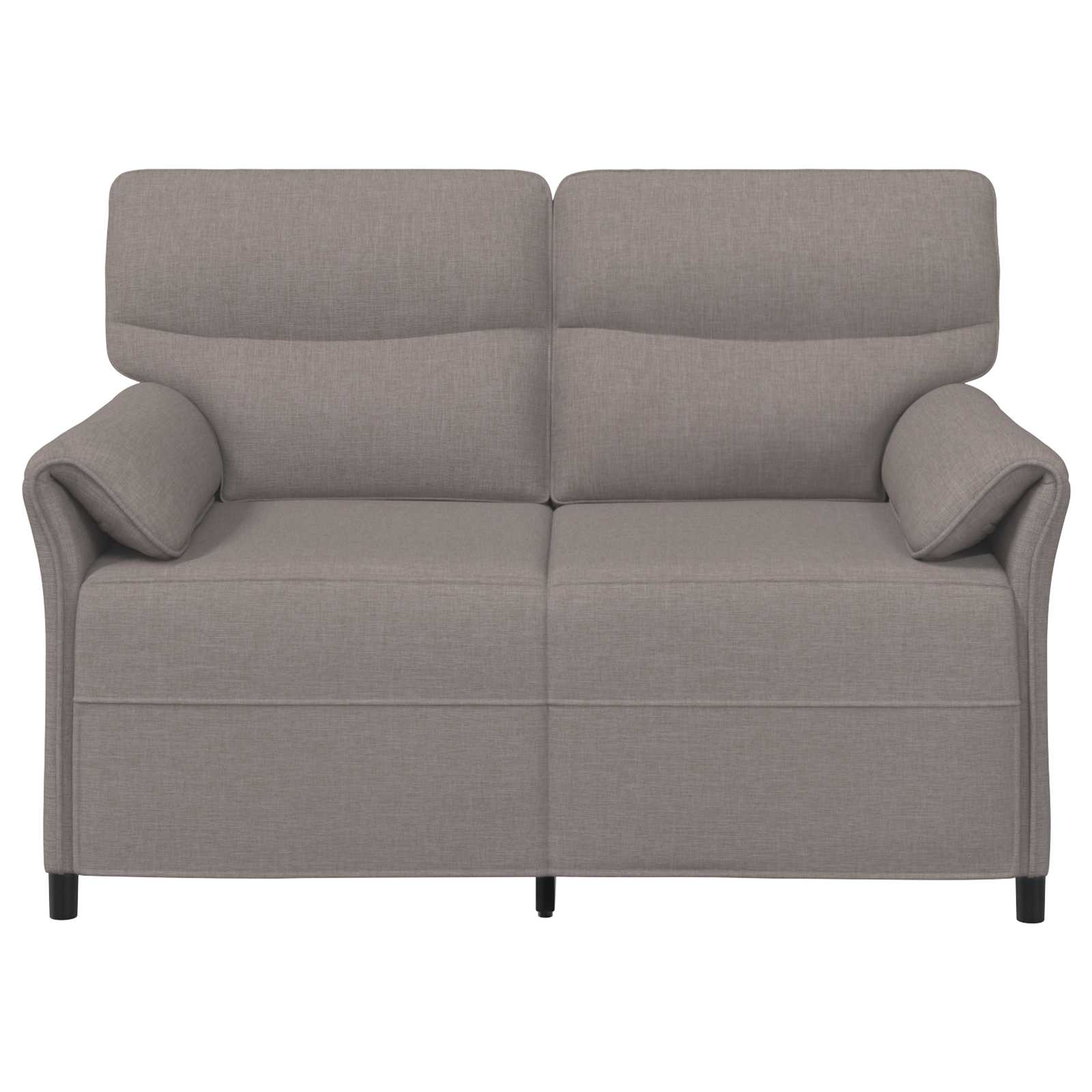 Καναπές 2 ατόμων Taupe 138 x 83 x 95 εκ