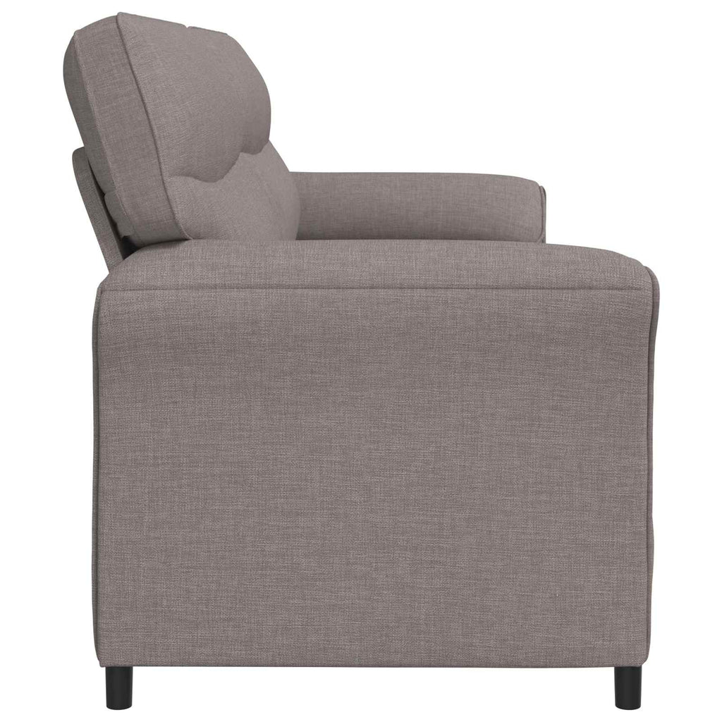 Καναπές 2 ατόμων Taupe 138 x 83 x 95 εκ